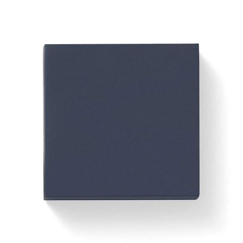 Plain English bespoke cabinet sample in dark blue.