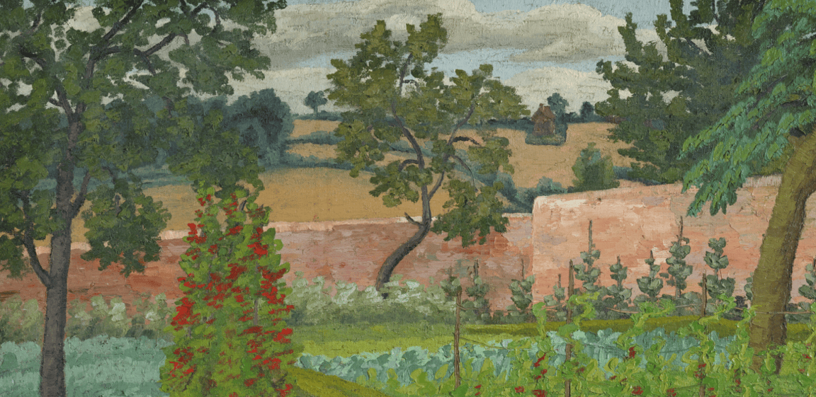 Benton End, Suffolk - the walled garden of Sir Cedric Morris