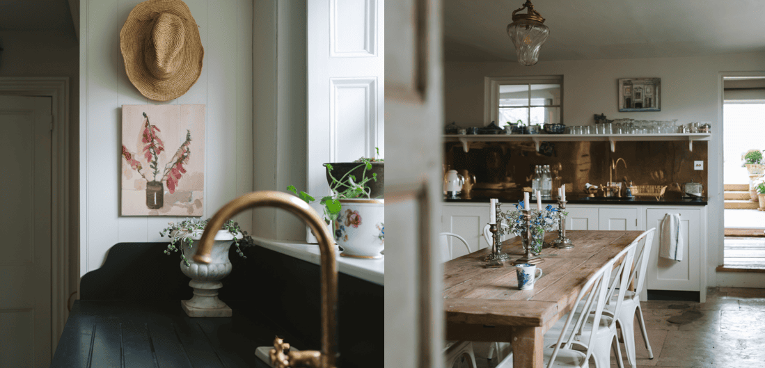  West Sussex Manor House kitchen and pantry by Plain English, designed with Harriet Anstruther