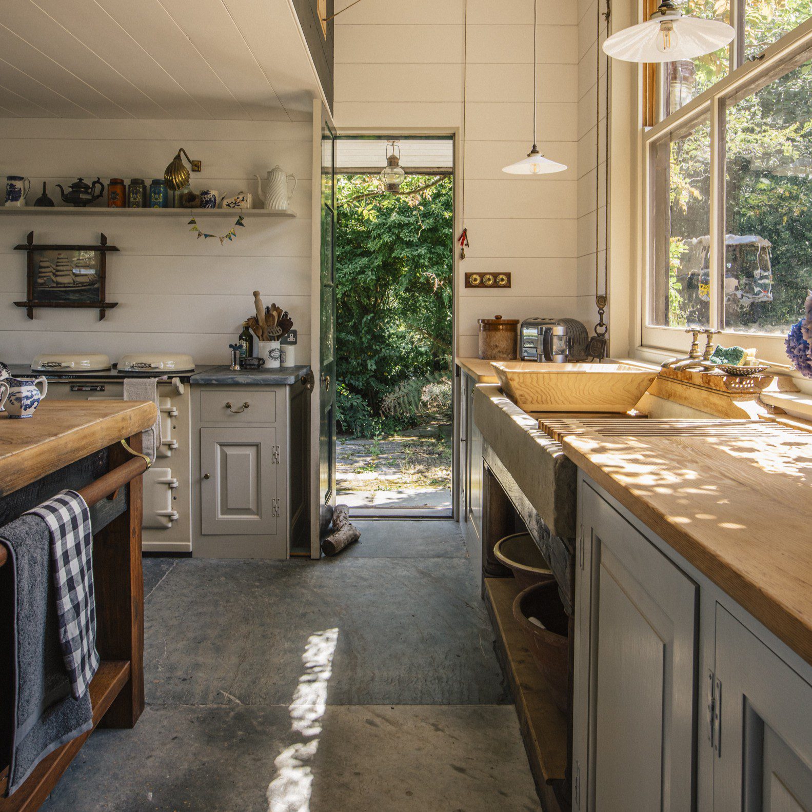 Plain English kitchen featured in The World of Interiors, October 2026