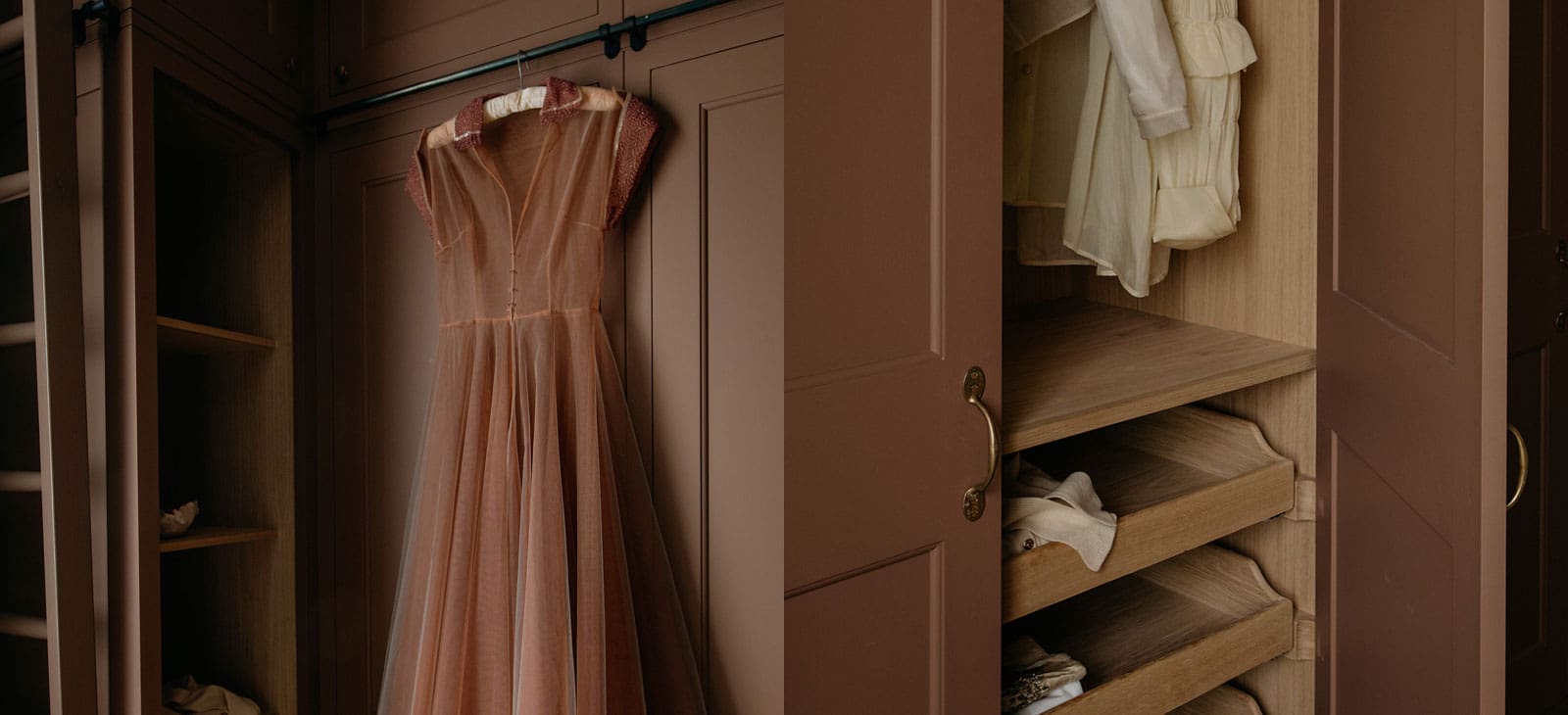  North London Townhouse Brown Cabinet Storage