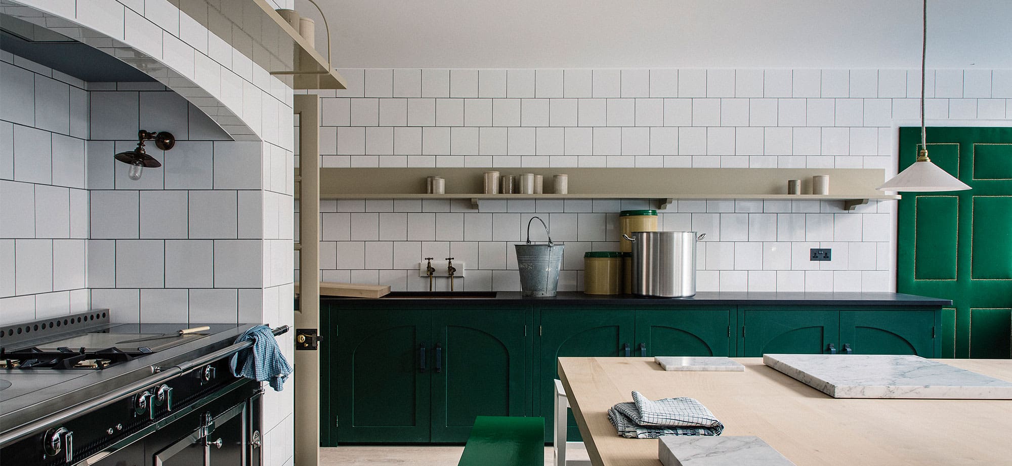  The Kew kitchen by Plain English Design at Pimlico Road Showroom London