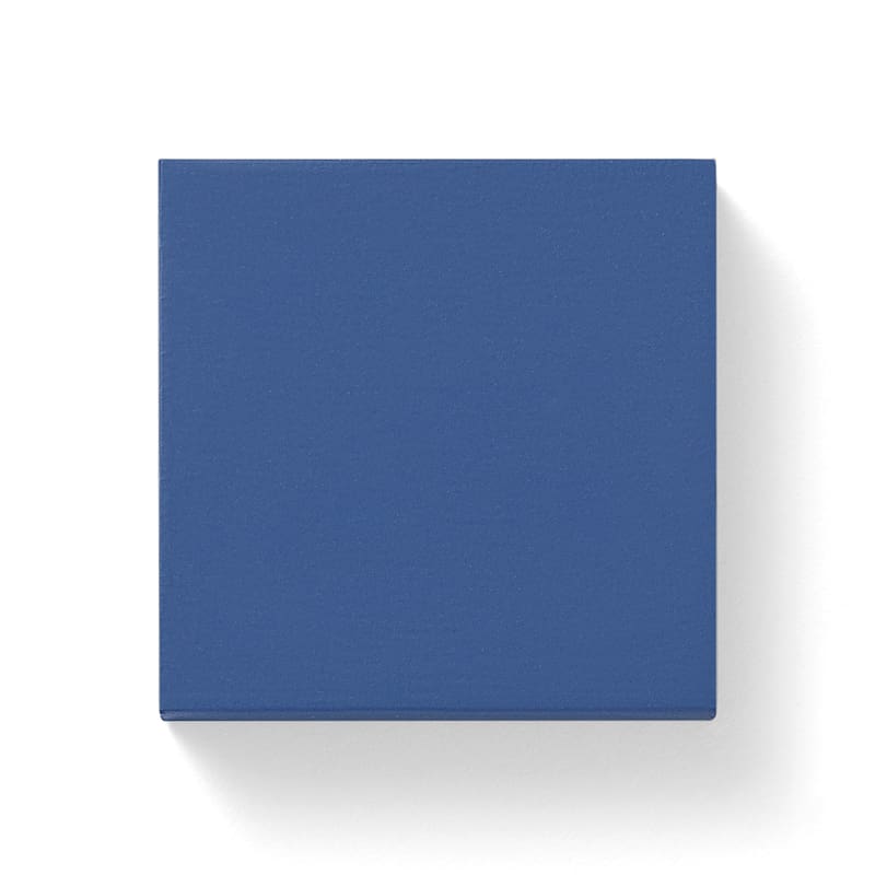 Plain English bespoke cabinet sample in deep blue.